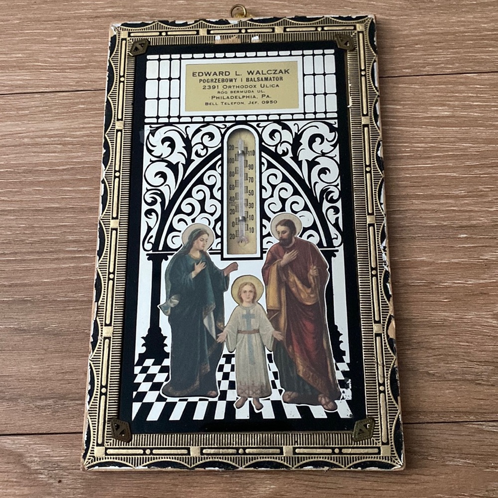VTG Funeral Home Thermometer ☠️